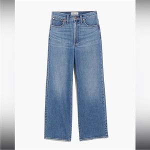 Madewell Perfect Vintage Wide Leg Crop Jean - Montclare Wash